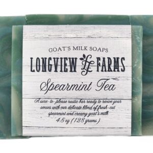 Spearmint Tea Goat's Milk Soap