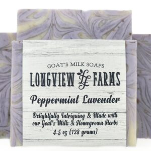 Peppermint Lavender Goat's Milk Soap