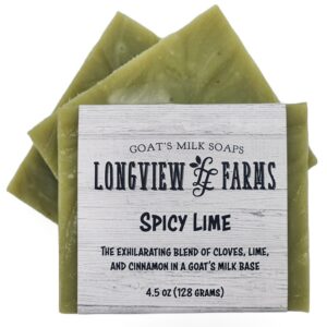 Spicy Lime Goat's Milk Soap