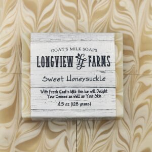 Sweet Honeysuckle Goat's Milk Soap