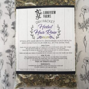 Herbal Yoni Steam package with instructions from Loovbien Farms.