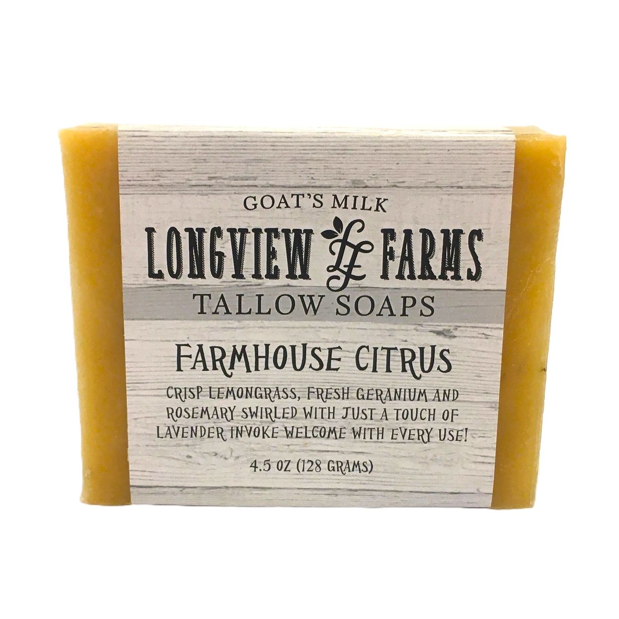 Farmhouse Citrus TALLOW Goat's Milk Soap - Image 2