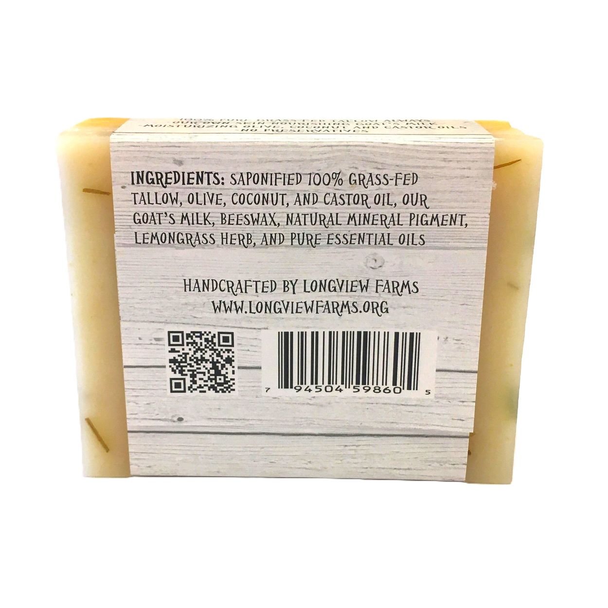 Farmhouse Citrus TALLOW Goat's Milk Soap - Image 4