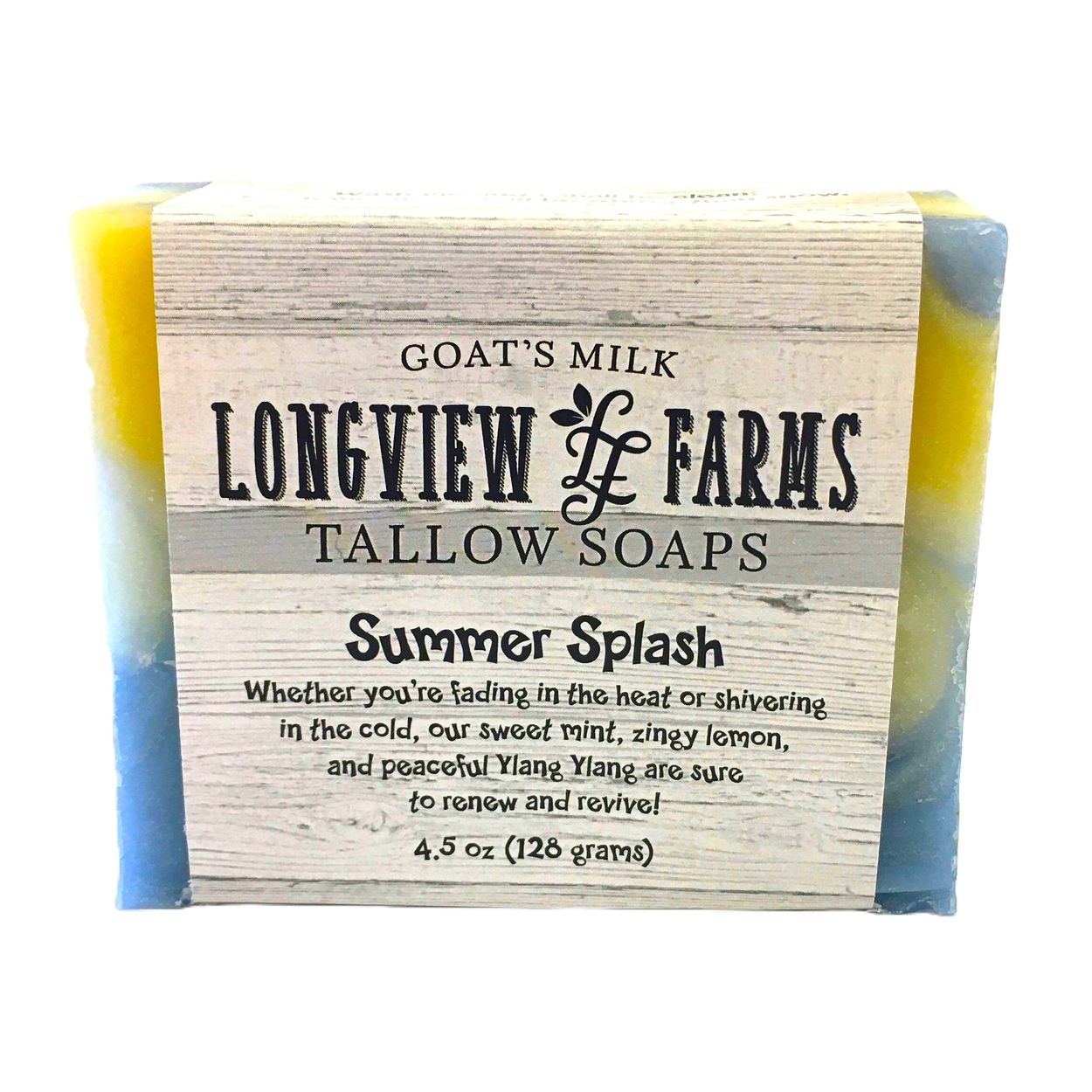 Summer Splash TALLOW Goat's Milk Soap - Image 2