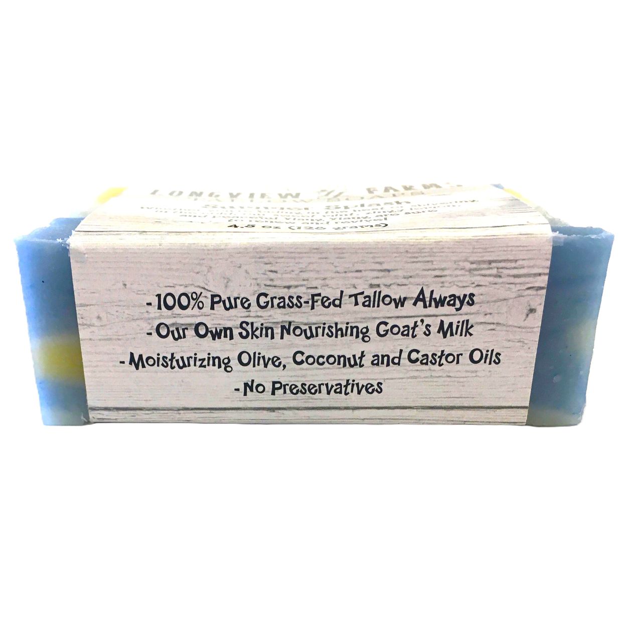 Summer Splash TALLOW Goat's Milk Soap - Image 3